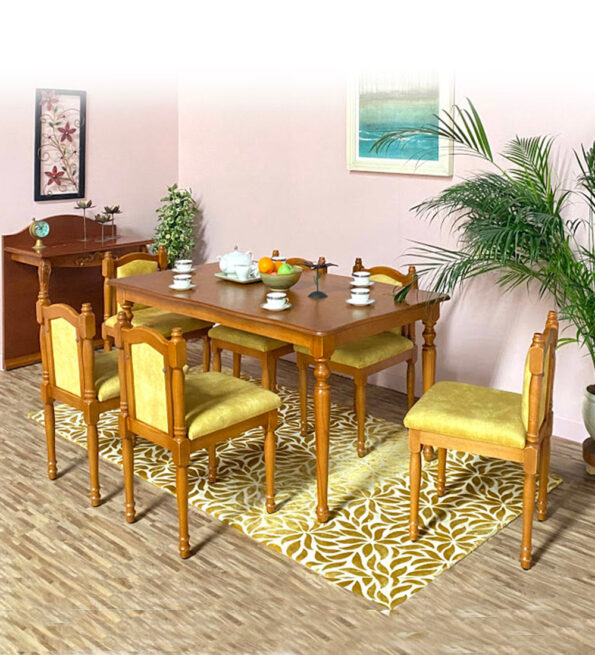Regal Six Seater Dining Table Set _1