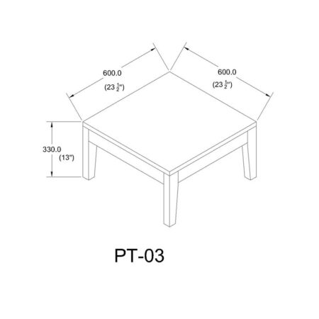 Wooden Peg Table_Size