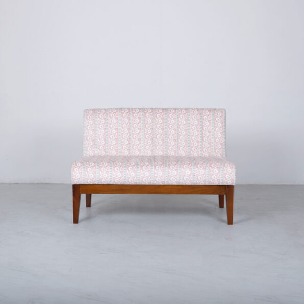 Two Seater White Sofa