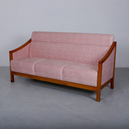 Three Seater Pink Sofa