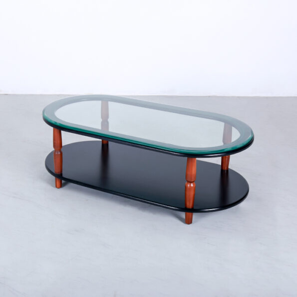 CT46_Oval Wooden Center Table