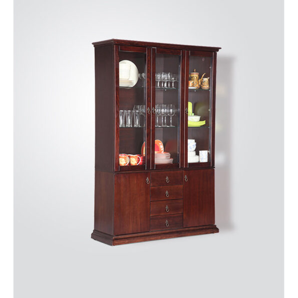 wooden showcase display cabinet