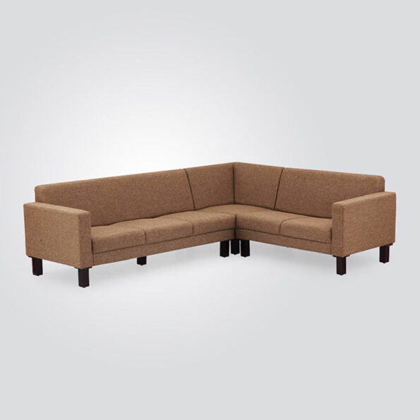 wooden corner sofa