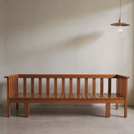 Wooden Sliding Sofa