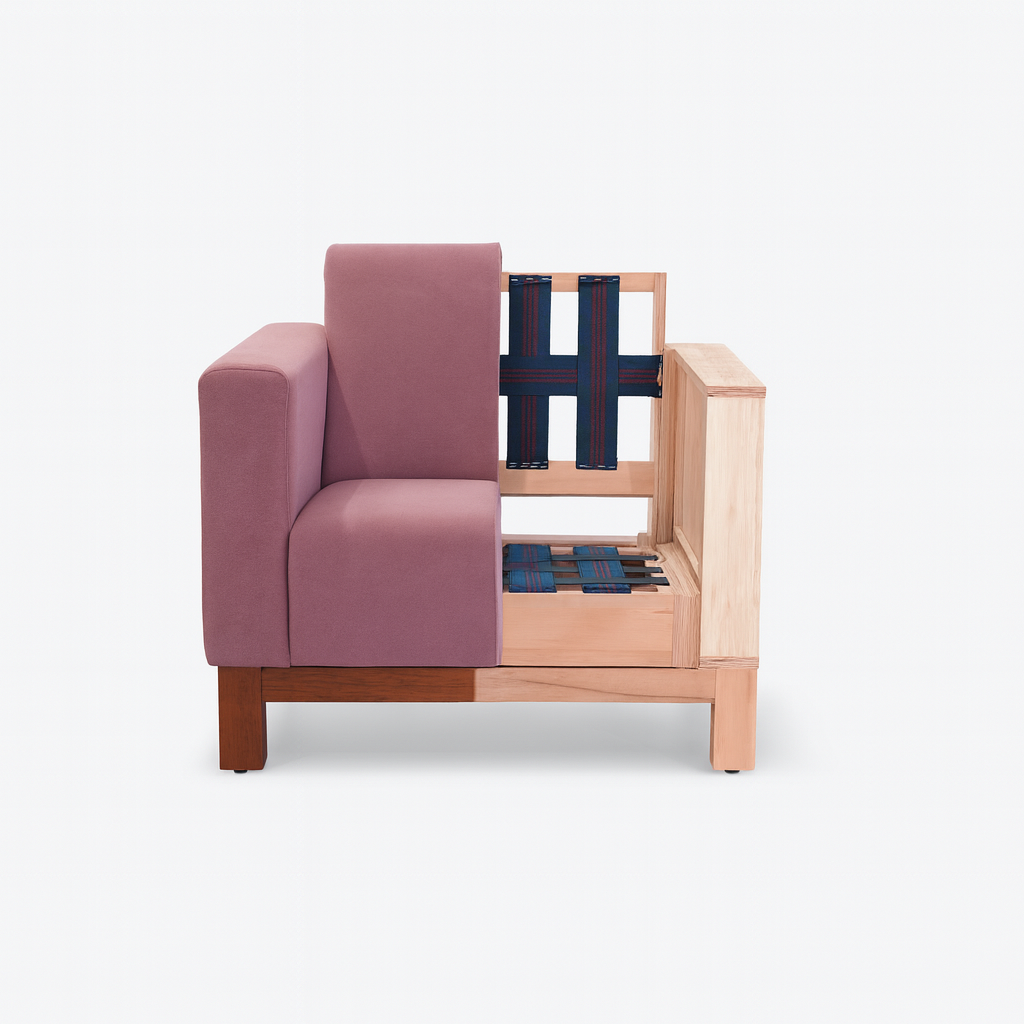 Blue 2 seater collection sofa