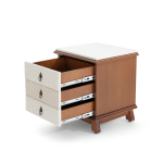 Side table with marble top