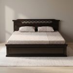 Wooden King Size Bed With Storage