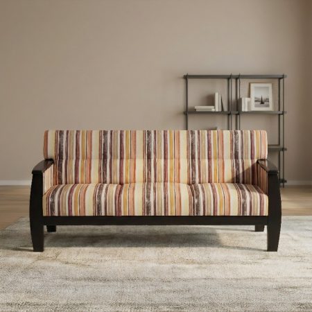 Supreme Wooden Three Seater Sofa