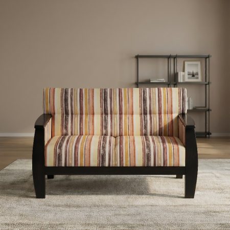 Supreme Wooden Two Seater Sofa
