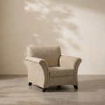 Wooden Royale One Seater Sofa