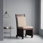 Wooden Low Chair With Wheels