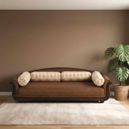 Traditional Wooden Indian Sitting