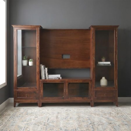 Contemporary Wooden TV Unit