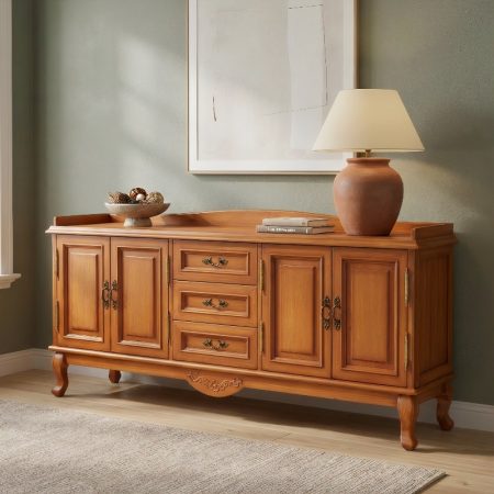 Sophisticated Wooden TV Unit